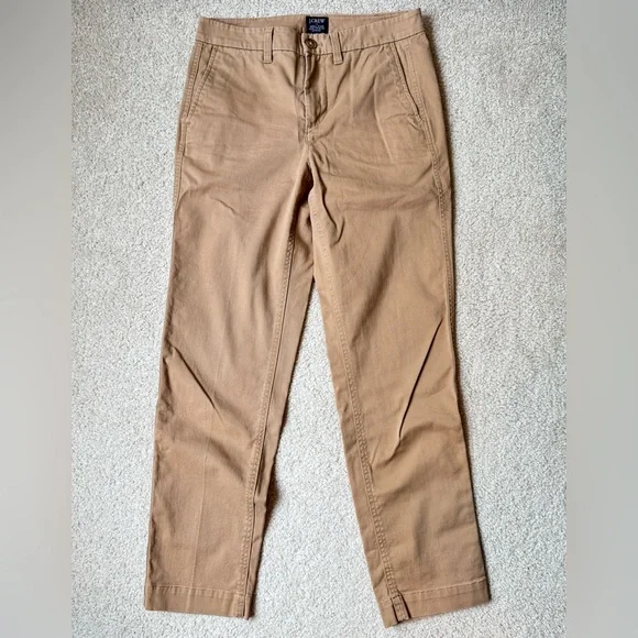J. Crew Factory High Rise Girlfriend Chino Pants Bundle Straight Leg Size 0 - Picture 7 of 13